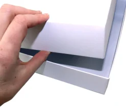 Tout Pour le Jeu C3 Boite jeu carré 275 x 275 x 63 mm blanche Haute à personnaliser grand format