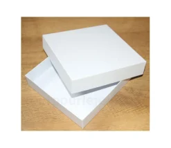 Tout Pour le Jeu C3 Boite jeu carré 275 x 275 x 63 mm blanche Haute à personnaliser grand format