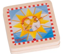 Tout Pour le Jeu Cadran solaire en bois Boussole enfant
