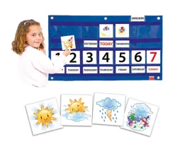 Tout Pour le Jeu Calendrier hebdomadaire mural avec pochettes 78 x 43 cm