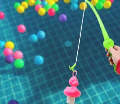 Tout Pour le Jeu Canne à pêche plastique premier prix pour jeux pêche aux canards ou autres jeux d'adresse