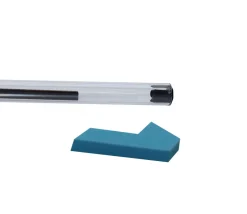 Tout Pour le Jeu Casse-tête hexagone bleu en bois avec sous-verre