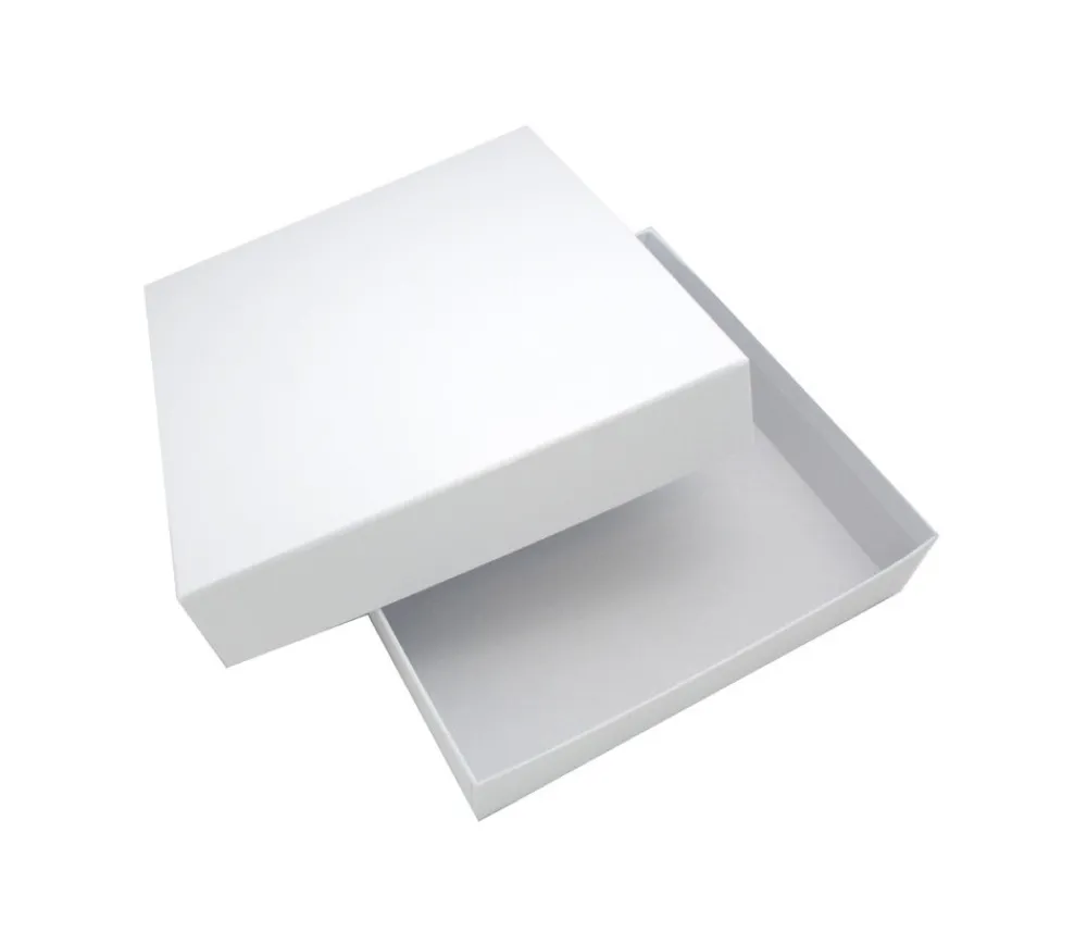 Tout Pour le Jeu C1C Boite jeu carré avec cale 220 x 220 x 48 mm blanche à personnaliser