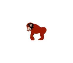 Tout Pour le Jeu Chimpanzé singe en bois 48 x 53 x 15 mm
