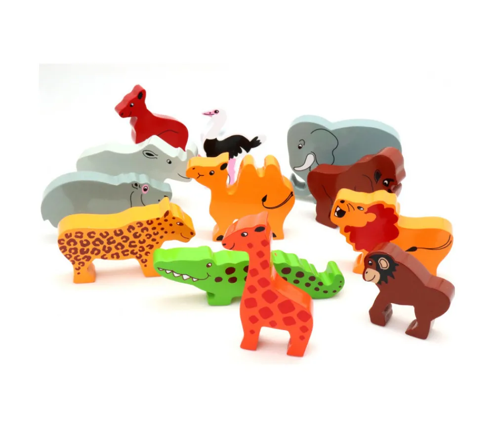 Tout Pour le Jeu Chimpanzé singe en bois 48 x 53 x 15 mm
