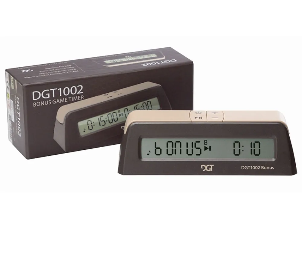 Tout Pour le Jeu Chronomètre DGT 1002 bonus Pendule échecs et jeux à 2