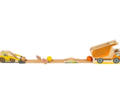 Tout Pour le Jeu Circuit à boules Chantier Junior en bois