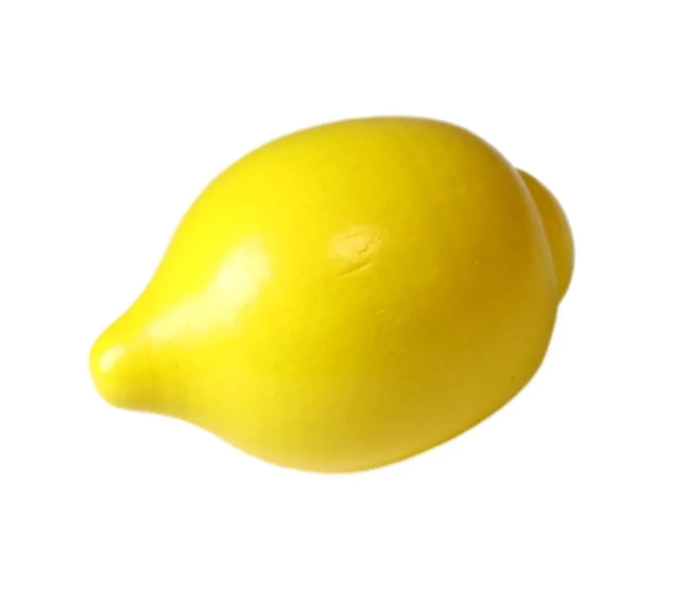 Tout Pour le Jeu Citron jaune en bois 5 x 3,3 cm jouet fruit