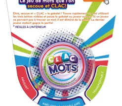 Tout Pour le Jeu Clac Mots - shaker avec dés lettres