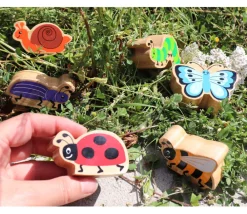 Tout Pour le Jeu Coccinelle en bois 35 x 60 x 25 mm