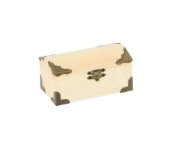 Tout Pour le Jeu Coffre au trésor naturel 12 x 6.5 x 6 cm pirate