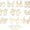 Tout Pour le Jeu Coffret 22 Mains bois pour exercices Praxis pose kinétique