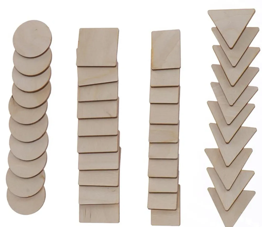 Tout Pour le Jeu Coffret 10 puzzles et 40 formes géométriques bois