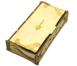 Tout Pour le Jeu Coffret bois 4 compartiments 24.5 x 12.5 x 6 cm Elven
