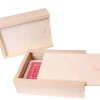 Tout Pour le Jeu Coffret bois à glissière 11 x 8 x 3.2 cm pour 54 cartes ou accessoires