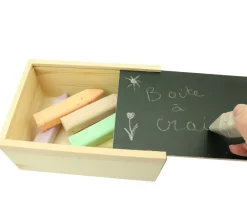 Tout Pour le Jeu Coffret bois 17.5 x 12.4 x 7.4 cm couvercle ardoise M1