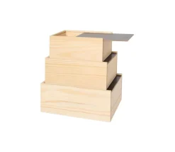 Tout Pour le Jeu Coffret bois 17.5 x 12.4 x 7.4 cm couvercle ardoise M1