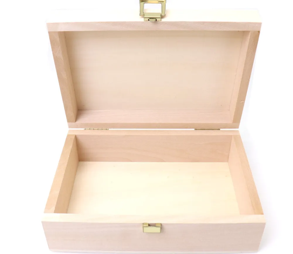 Tout Pour le Jeu Coffret bois 20 x 14 x 7 cm fermoir - Fabrication France