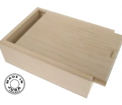 Tout Pour le Jeu Coffret bois Belote pour 32 cartes 10.6 x 7.7 x 3.5 cm vide - couvercle glissière