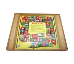 Tout Pour le Jeu Coffret bois Dada oie petits chevaux - jeu tradition français