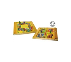 Tout Pour le Jeu Coffret bois Dada oie petits chevaux - jeu tradition français