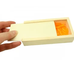 Tout Pour le Jeu Coffret bois S pour jeu de cartes ou accessoires jeux glissière 12.8 x 6.5 x 2.9 cm