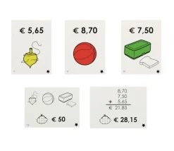 Tout Pour le Jeu Coffret Cartes calcul euros "allons faire les courses" nombres décimaux