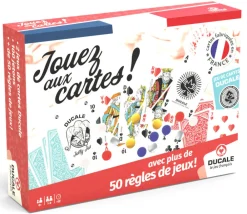 Tout Pour le Jeu Coffret Jouez aux cartes - 2 jeux de cartes et 100 jetons - Ducale