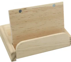 Tout Pour le Jeu Coffret porte cartes en bois 10.5 x 7 x 2 cm
