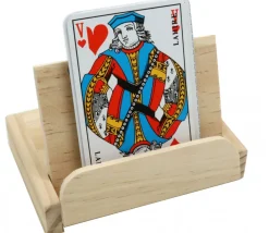 Tout Pour le Jeu Coffret porte cartes en bois 10.5 x 7 x 2 cm