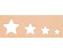 Tout Pour le Jeu Coffret traçage formes géométriques - 8 pochoirs bois