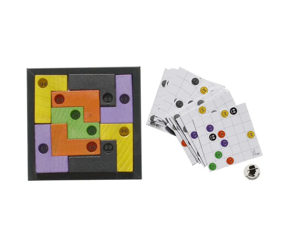 Tout Pour le Jeu Coincidix master en bois - jeu casse tête évolutif