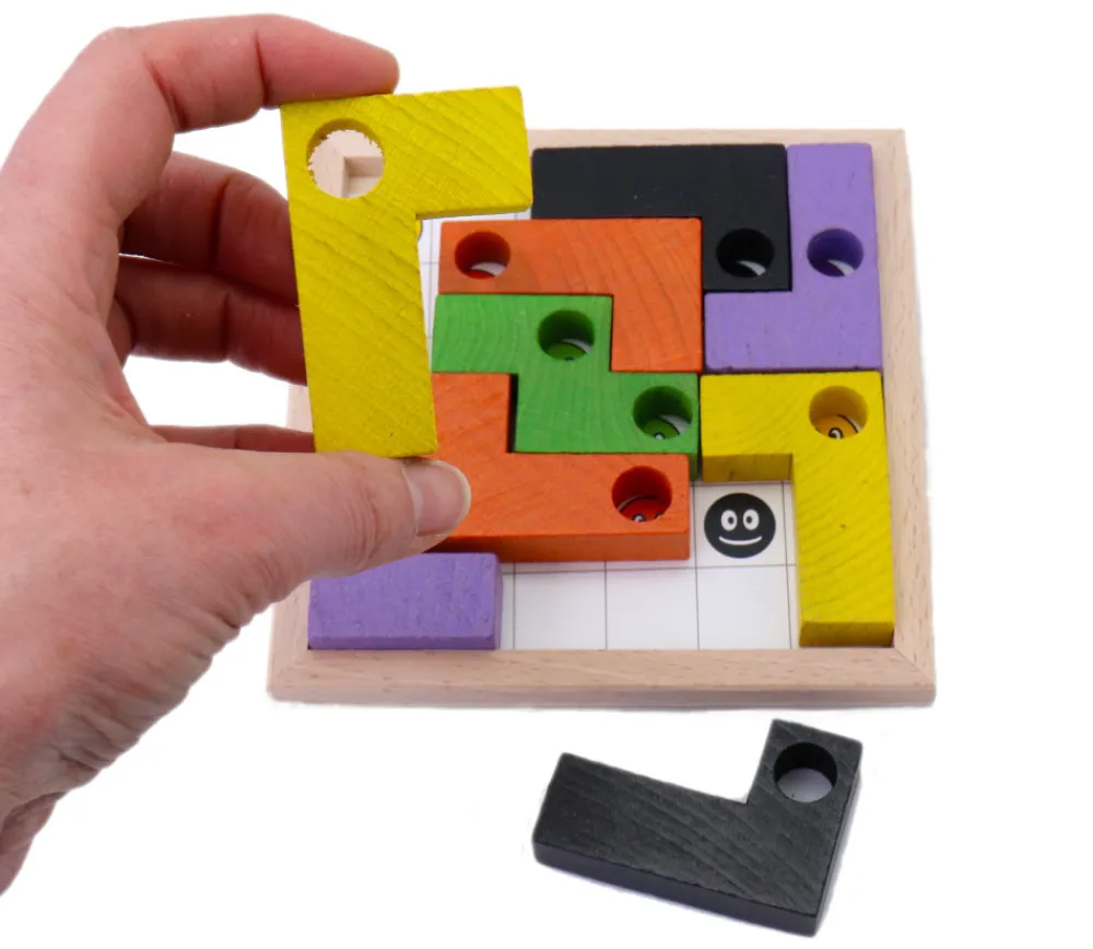 Tout Pour le Jeu Coincidix master en bois - jeu casse tête évolutif