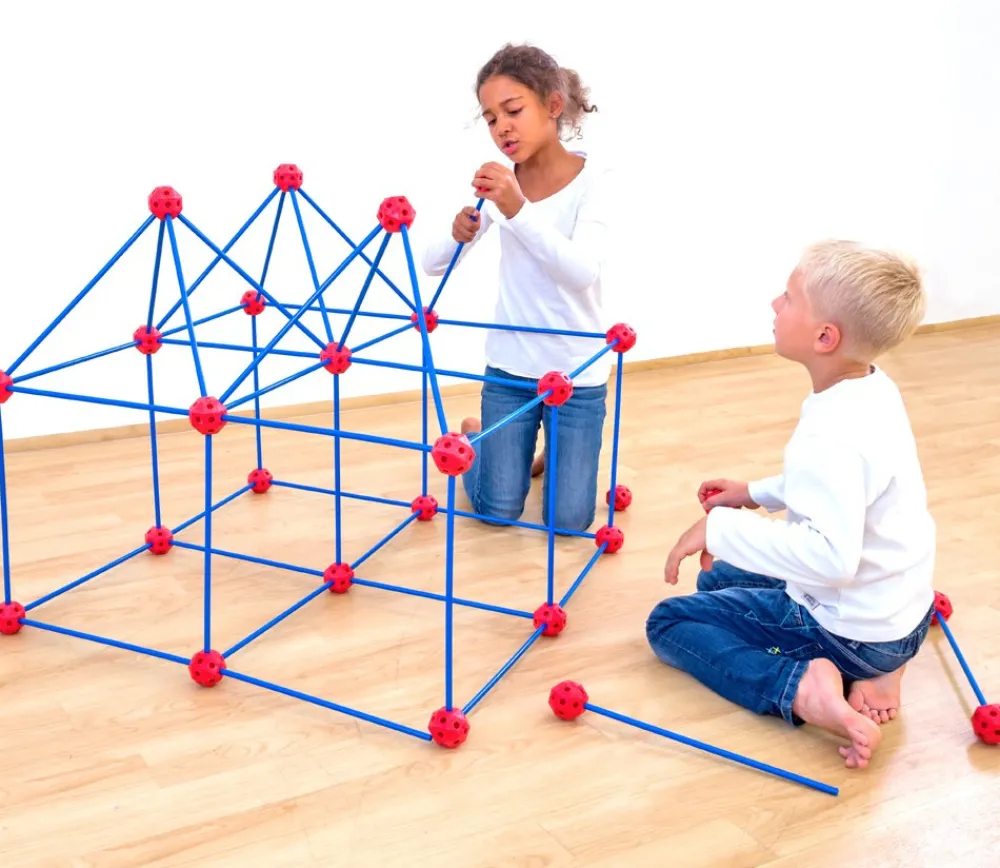 Tout Pour le Jeu Constructions géantes - jeu assemblage boules et tiges à emboîter