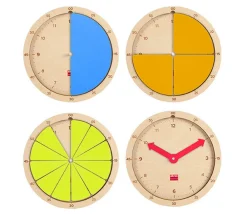 Tout Pour le Jeu Construisons l'heure - horloge en bois