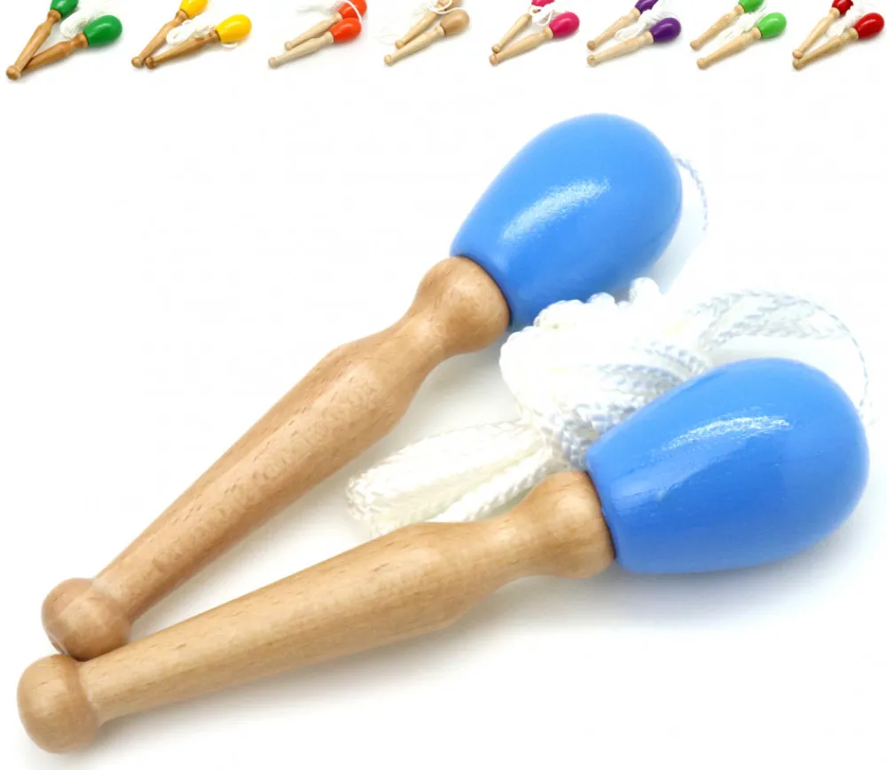 Enfant Tout Pour le Jeu Corde à sauter GM en bois (1 couleur au hasard)