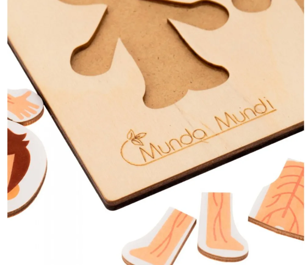 Tout Pour le Jeu Corps humain découverte : 6 mini puzzles bois