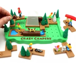 Tout Pour le Jeu Crazy Campers - jeu casse tête évolutif avec pentamino camping