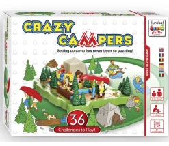 Tout Pour le Jeu Crazy Campers - jeu casse tête évolutif avec pentamino camping