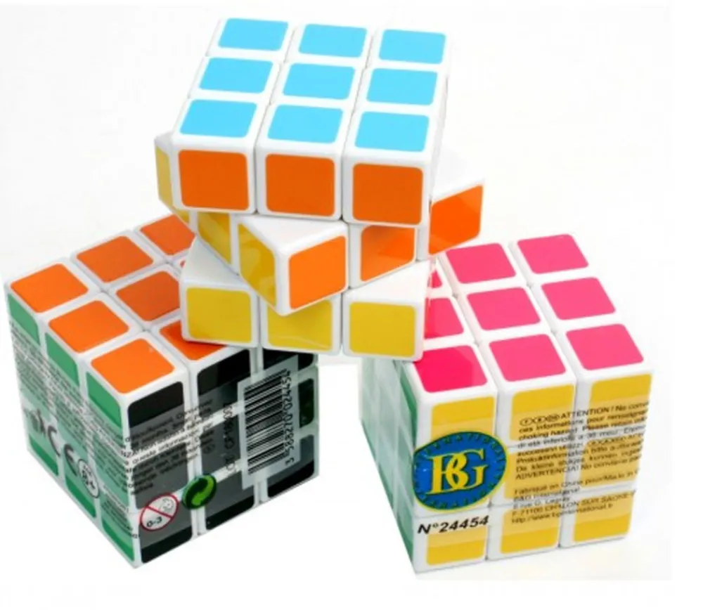 Tout Pour le Jeu Cube 5.5 cm jeu de patience 6 faces couleurs
