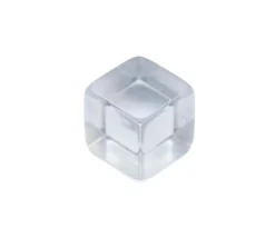 Tout Pour le Jeu Cube 12 mm en plastique translucide transparent