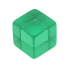 Tout Pour le Jeu Cube 12 mm vert plastique translucide coloré