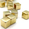 Tout Pour le Jeu Cube doré en plastique 10 mm à l'unité