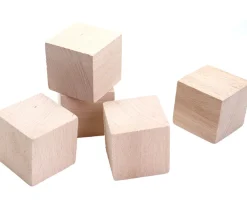 Tout Pour le Jeu Cube en bois 5 cm à l'unité