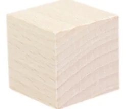 Tout Pour le Jeu Cube en bois 3 cm naturel 30 x 30 x 30 mm à l'unité