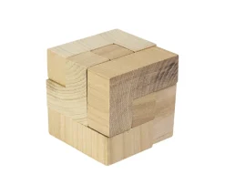 Tout Pour le Jeu Cube magique en bois 4.2 cm - puzzle casse tête