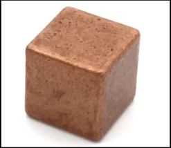 Tout Pour le Jeu Cube métal couleur bronze 8 x 8 x 8 mm à l'unité
