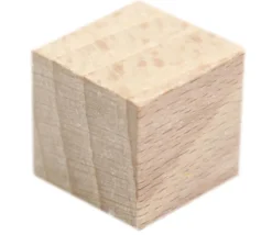 Tout Pour le Jeu Cube naturel en bois 2 cm. 20 x 20 x 20 mm à l'unité