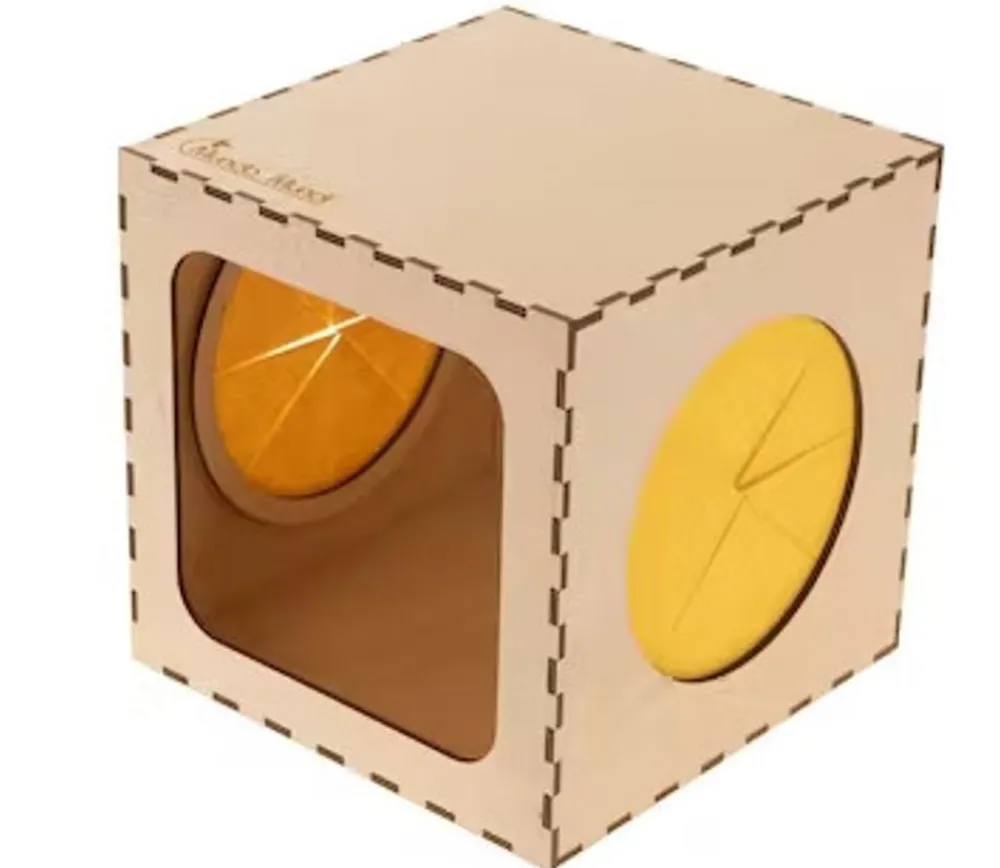 Tout Pour le Jeu Cube tactile mystère - Boite à piocher 20x20 cm
