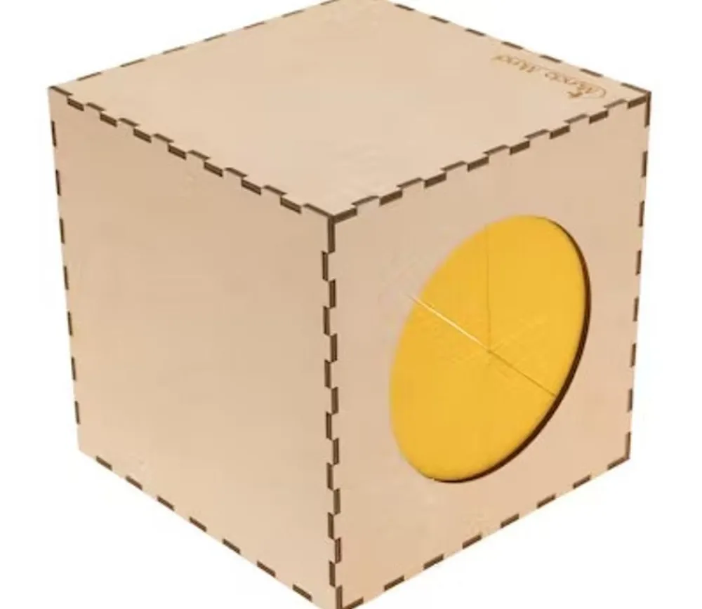 Tout Pour le Jeu Cube tactile mystère - Boite à piocher 20x20 cm